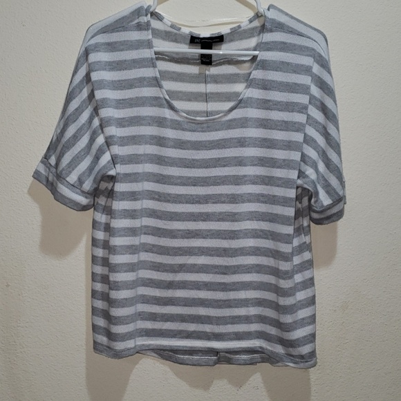 INC International Concepts Tops - Ladies INC Striped Blouse XL